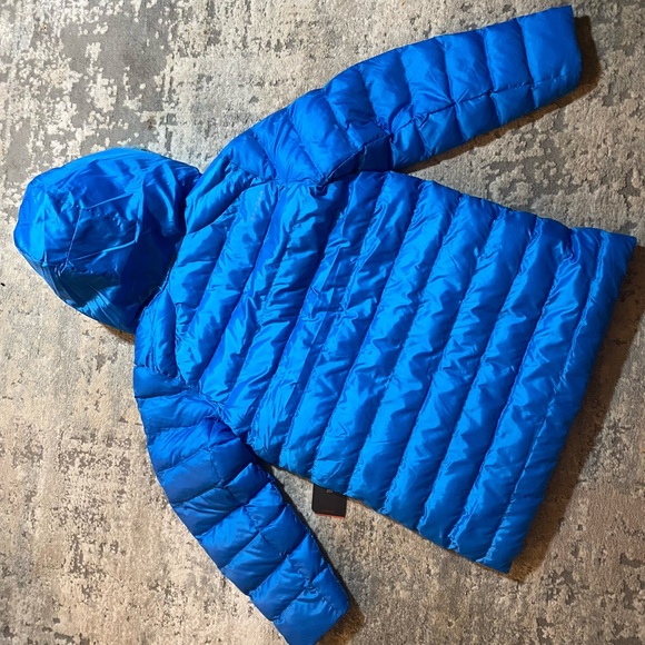 NWT Girls Glam Faux Fur Down Jacket - Picture 2 of 4